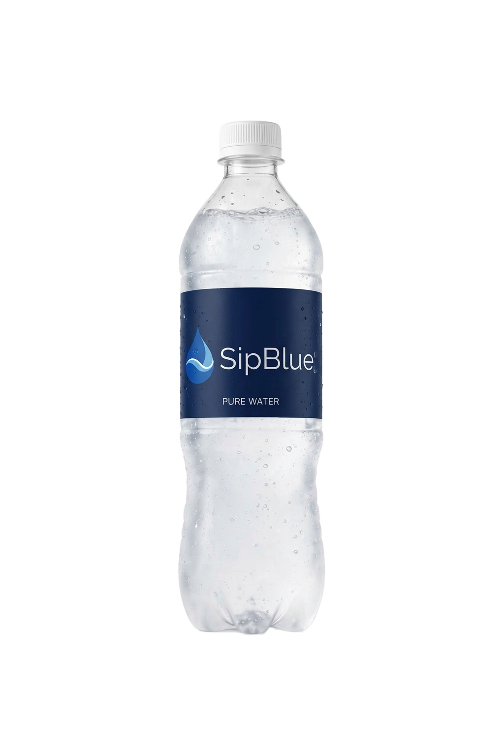 SipBlue bottle detail